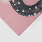 Bubblegum Breeze Blauwgroen Ram Decoupage Tissuepapier (Detail)