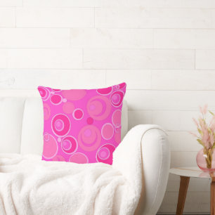 Bubblegum Bubbels Overal Roze Kussen