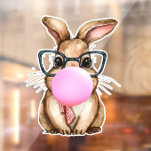 Bubblegum Bunny Raamsticker (Vel 2)