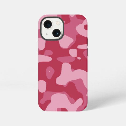 Bubblegum Camo iPhone Hoesje (Achterkant)