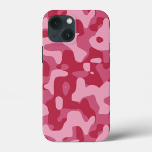 Bubblegum Camouflage iPhone 13 Mini Hoesje