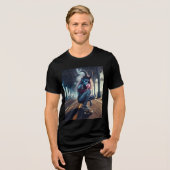 Bubblegum Chaos Tri-Blend Shirt (Voorkant volledig)
