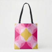 Bubblegum Diamond-motief Tote Bag (Voorkant)