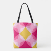 Bubblegum Diamond-motief Tote Bag (Achterkant)