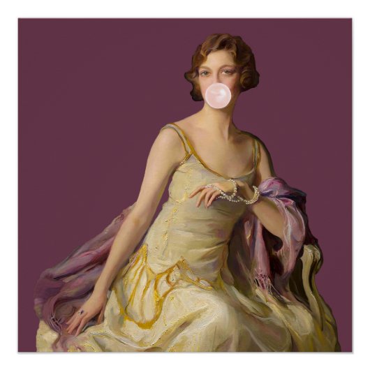 Bubblegum-diva Perfect Poster (Voorkant)