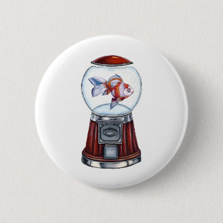 BubbleGum Goldfish Ronde Button 5,7 Cm