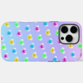 Bubblegum Kleurrijke Glass Heart Balloon Valentijn Case-Mate iPhone Case (Achterkant (horizontaal))