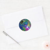 Bubblegum Lawn Bowls, ronde Stickers (Envelop)