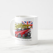 Bubblegum nostalgie grappige auto-mok koffiemok (Voorkant links)