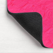 BUBBLEGUM PINK MOUSEPAD, met reliëf getextureerde Muismat (Hoek)