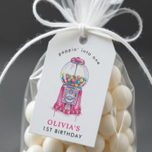 Bubblegum Pink Poppin 'Girl 1st Birthday Party