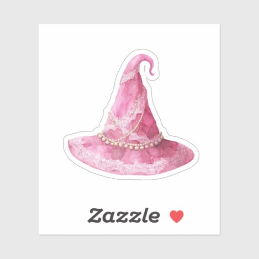 Bubblegum Pink Witches Pet Sticker (Vel)