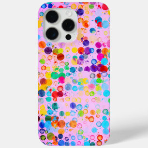 Bubblegum Polka Dot Pixly Hoesje-Mate iPhone Case