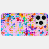 Bubblegum Polka Dot Pixly Hoesje-Mate iPhone Case (Achterkant (horizontaal))