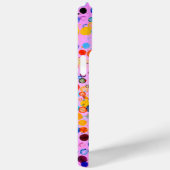 Bubblegum Polka Dot Pixly Hoesje-Mate iPhone Case (Achterkant / Rechts)
