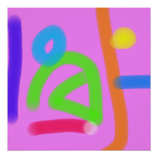 Bubblegum Rhythm Foto Afdruk