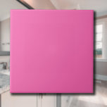 Bubblegum Roos Effen kleur | Klassiek Elegant Tegeltje<br><div class="desc">Bubblegum Roos Effen kleur | Klassiek | Elegant | Trendy | Stijlvol | Cadeau</div>
