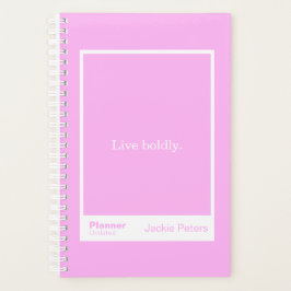 Bubblegum Roze Blokcitaat | Volledig Aanpasbaar Planner