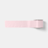 Bubblegum Roze Effen Kleur Satijnen Lint (Voorkant)