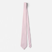 Bubblegum Roze en Lavendel Blush Gingham Patroon Stropdas (Voorkant)