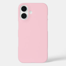 Bubblegum roze  en lekkere effen kleur iPhone 16 hoesje