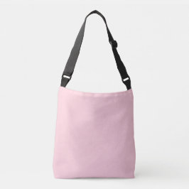 Bubblegum roze  en lekkere effen kleur crossbody tas