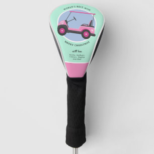 Bubblegum Roze Golfkar Mama's Golfheadcover