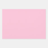 Bubblegum Roze Stevige Kleur | Klassiek | Elegant Inpakpapier Vel (Voorkant 2)