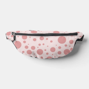 Bubblegum Roze Stippen Heuptasje