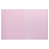 Bubblegum roze & witte strepen stof (Fat Quarter)
