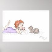 Bubblegum-Tails & Tots Poster (Voorkant)