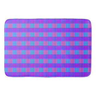 Bubblegum Tartan Print, Badmat