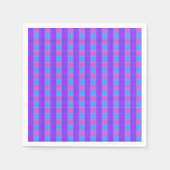 Bubblegum Tartan Print, Servet (Voorkant)