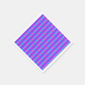 Bubblegum Tartan Print, Servet (Hoek)