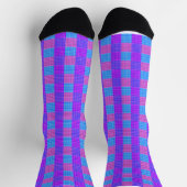 Bubblegum Tartan Print, Sokken (Top)