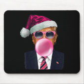 Bubblegum Trump Blowing Bubble Gum Christmas Nk Tr Muismat (Voorkant)