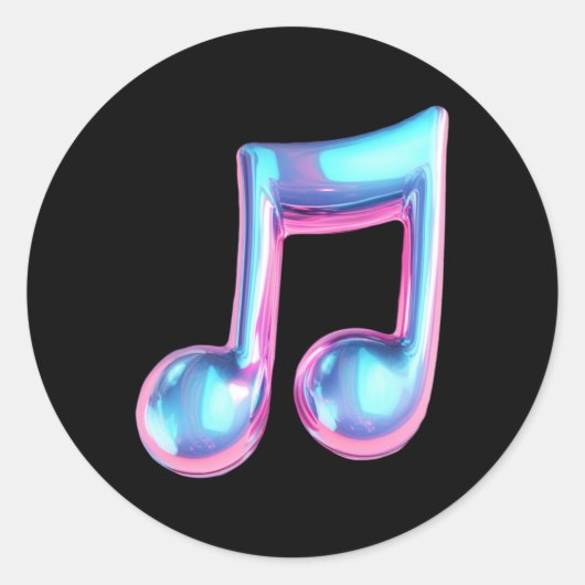 Bubblegum verslaat Sticker (Voorkant)