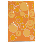 Bubblegumbelletjes overal Oranje Medium Cadeauzakje (Voorkant)