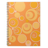 Bubblegumbelletjes overal Oranje Notitieboek (Voorkant)