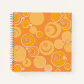 Bubblegumbelletjes overal Oranje Notitieboek (Voorkant)