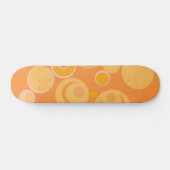 Bubblegumbelletjes overal Oranje Persoonlijk Skateboard (Horizontaal)