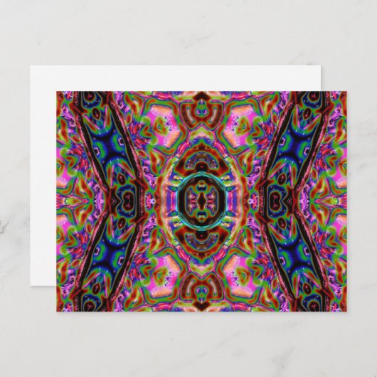 bubblegumpaleis briefkaart (Voorkant / Achterkant)