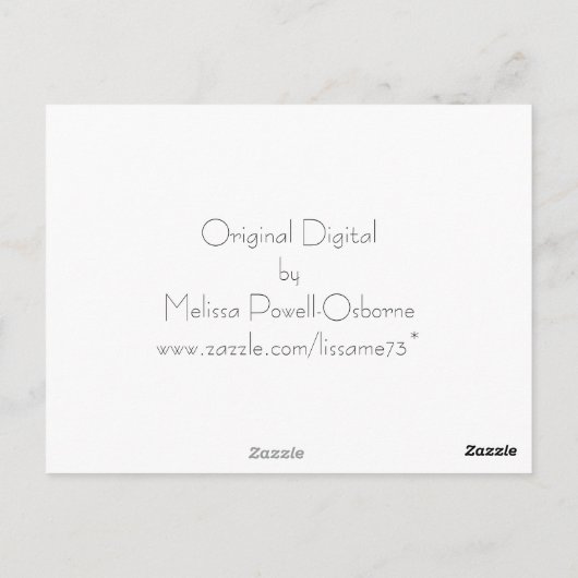 bubblegumpaleis briefkaart (Achterkant)