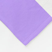 Bubblegumregenboog en witte strepen fleece deken (Hoek)