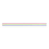 Bubblegumregenboog en witte strepen grosgrain lint (Voorkant)