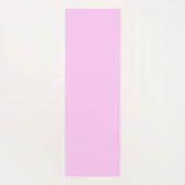 Bubblegumroze pasta vaste kleur op beide zijden va yogamat (Achterkant)