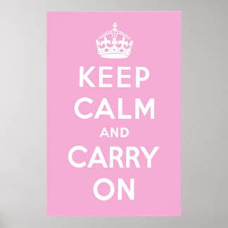 Bubblegumroze Poster