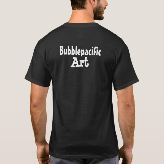 Bubblepacific art t-shirt (Achterkant)