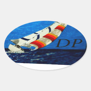 Bubblepacific bumper stickers, 20't plezier ovale sticker