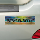 Bubblepacific bumper stickers, Dana point ca Bumpersticker (Op auto)